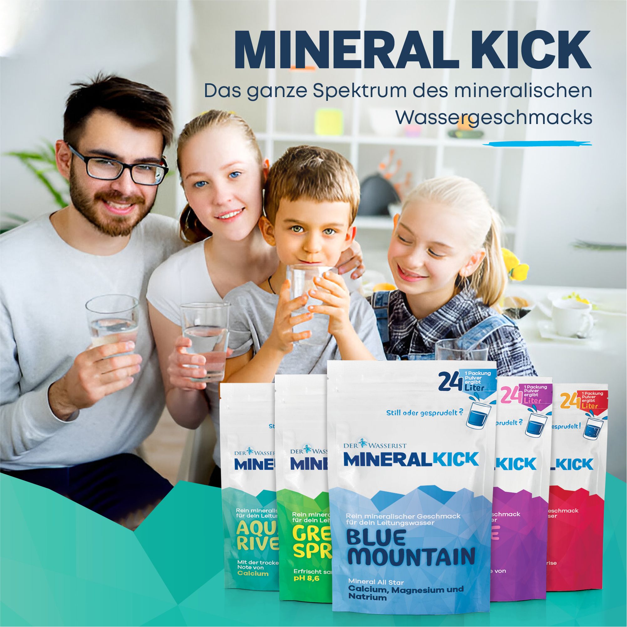 Der Wasserist MineralKICK SPEKTRUMPACK