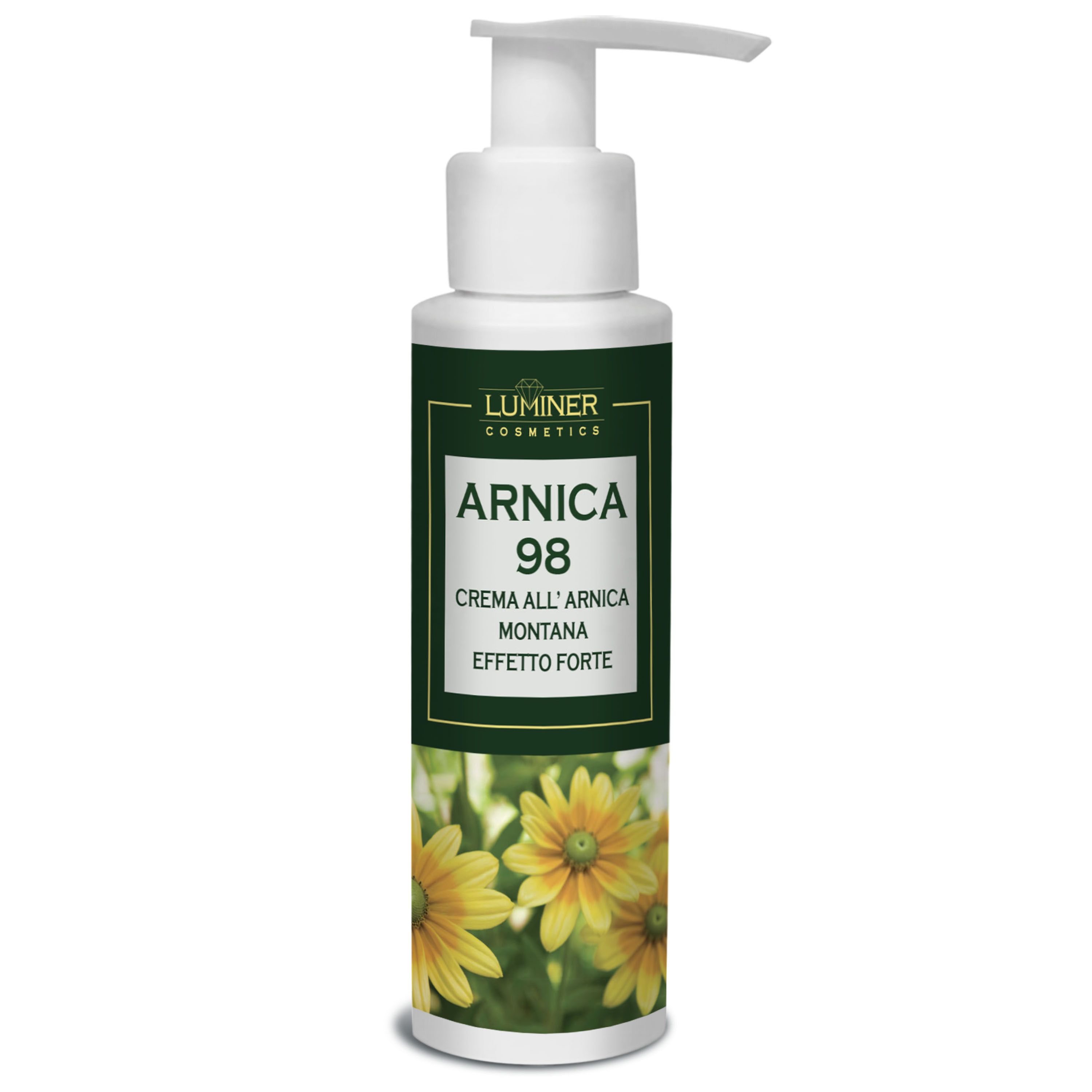LUMINER - Arnica per Cavalli Uso Umano 100ml, per Massaggi ad Articolazioni e Muscoli