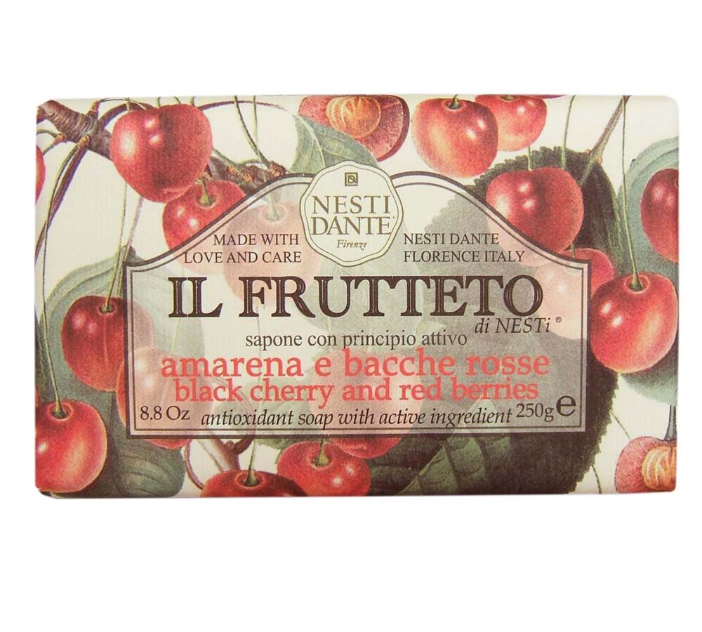 Frutteto Soap Black Cherry & Red Berries
