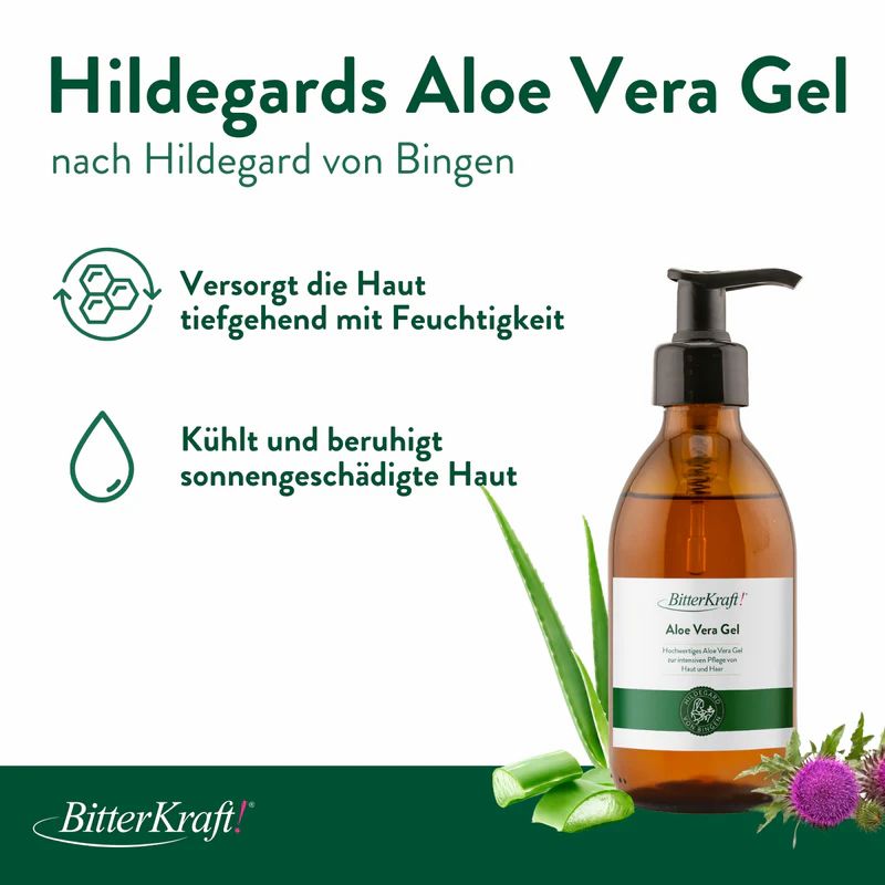 BitterKraft! Hildegards Aloe Vera Körpergel