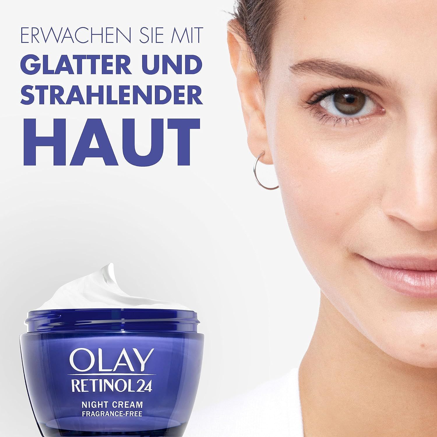 Olay Tages- und Nachtset, Collagen Peptide 24 Tagescreme und Retinol 24 Anti Aging Nachtcreme