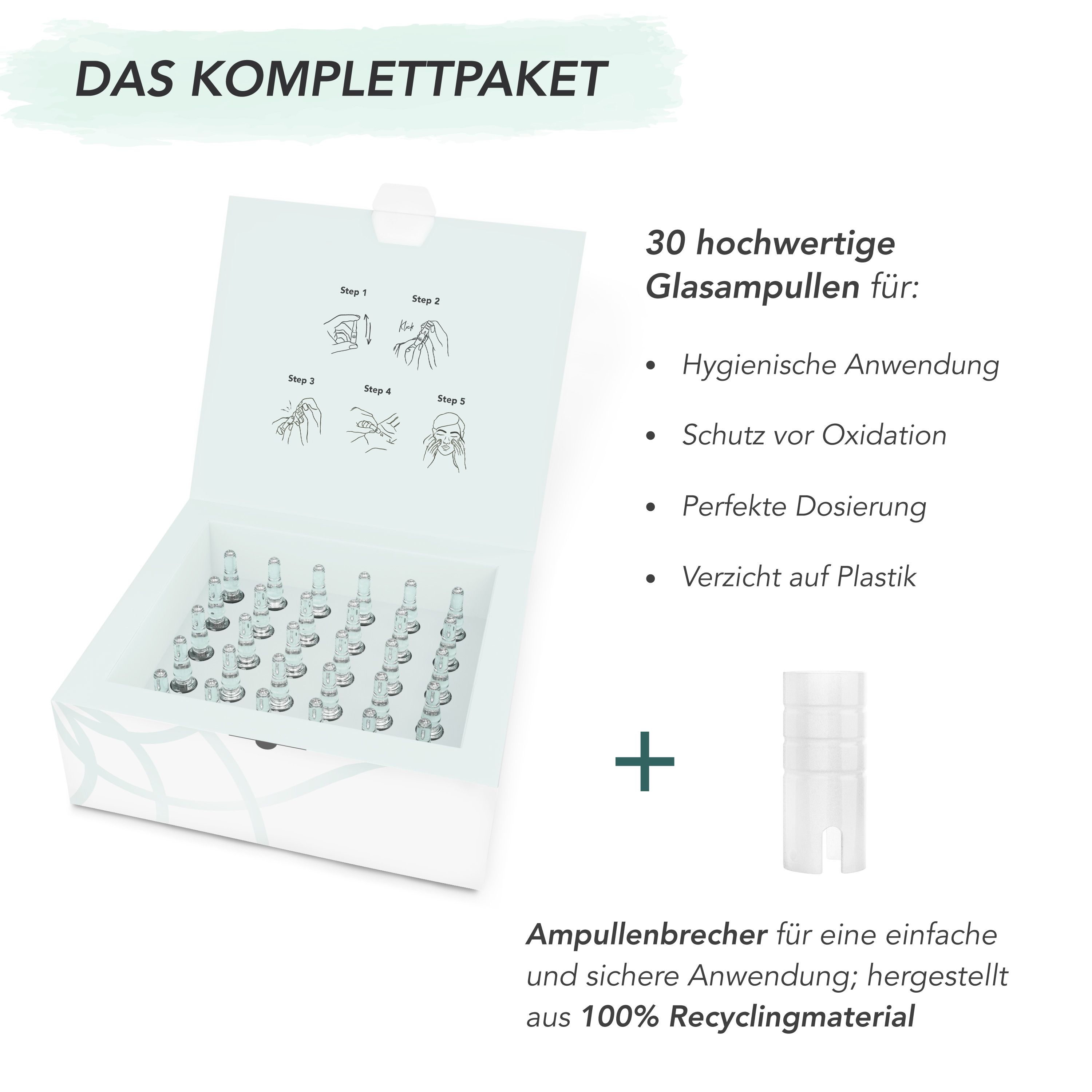 FACES OF FEY 1,25%Hyaluron Booster Ampullen