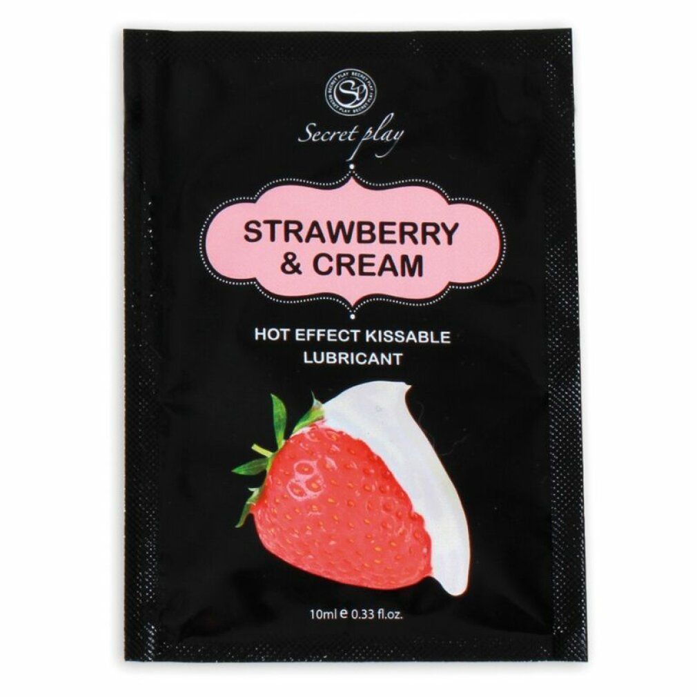 Secretplay single dose lubricant strawberries & cream
