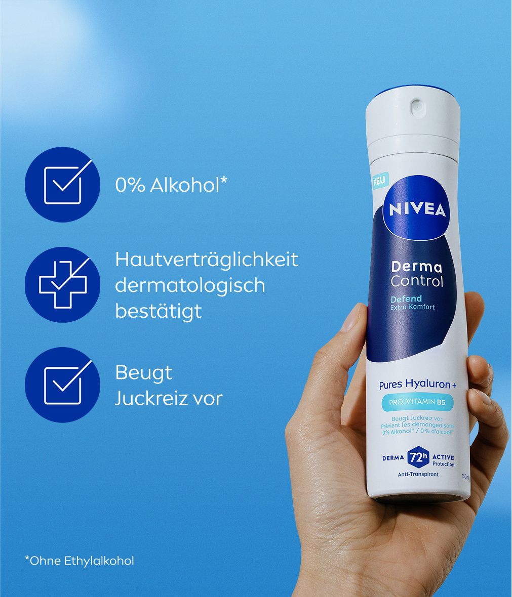 NIVEA Derma Control Defend Deo Spray