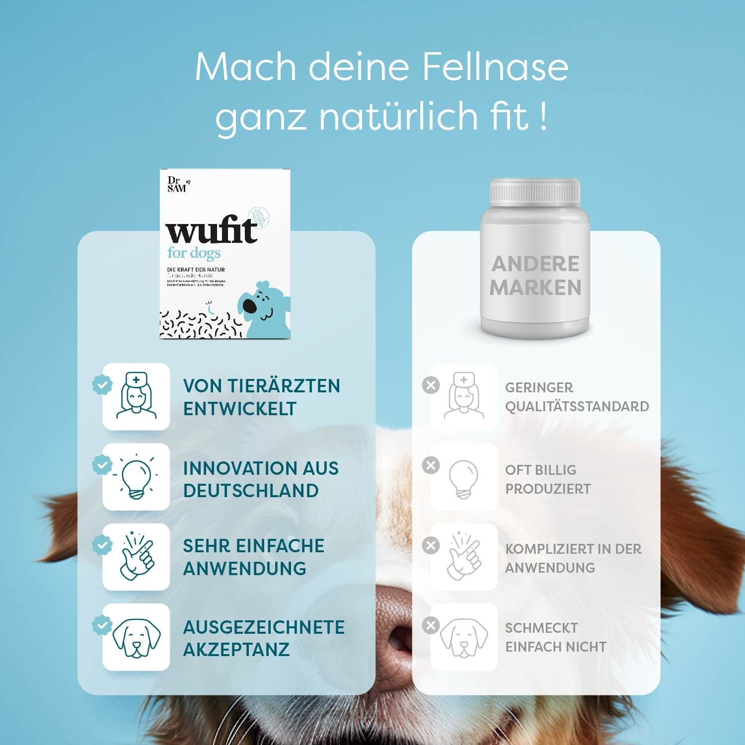 wufit Dog S - 1 Monat