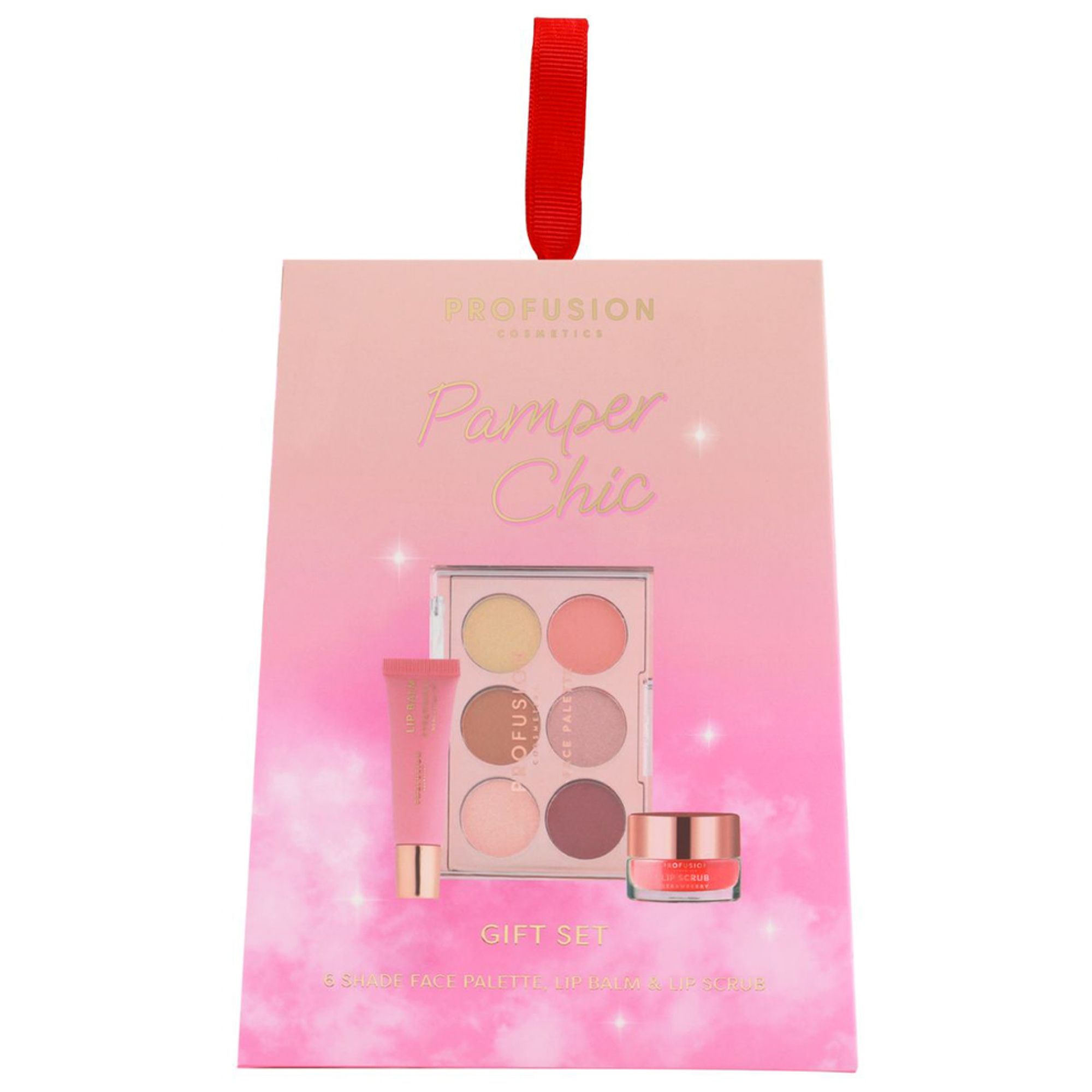 Profusion Cosmetics Pamper Chic Lippen- und Augen-Set