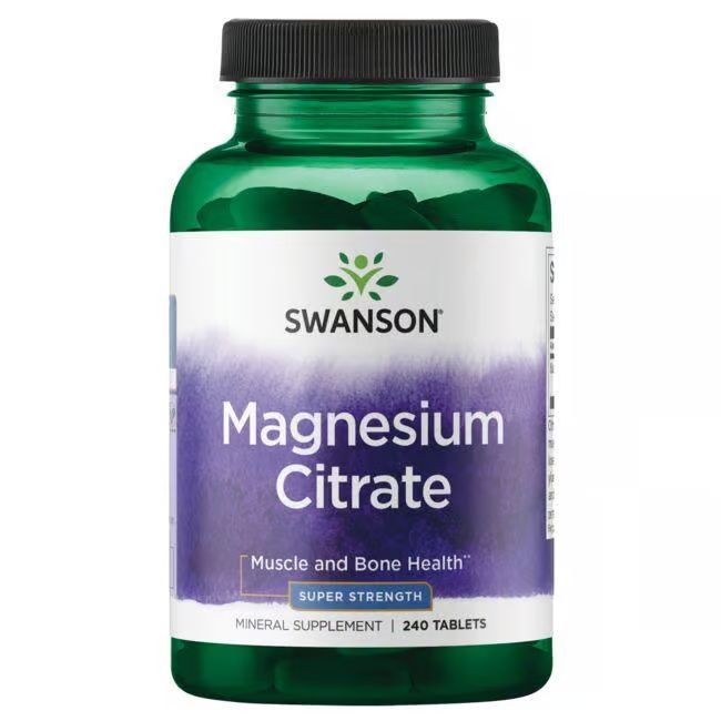 Swanson Magnesiumcitrat 225 mg 240 Pc