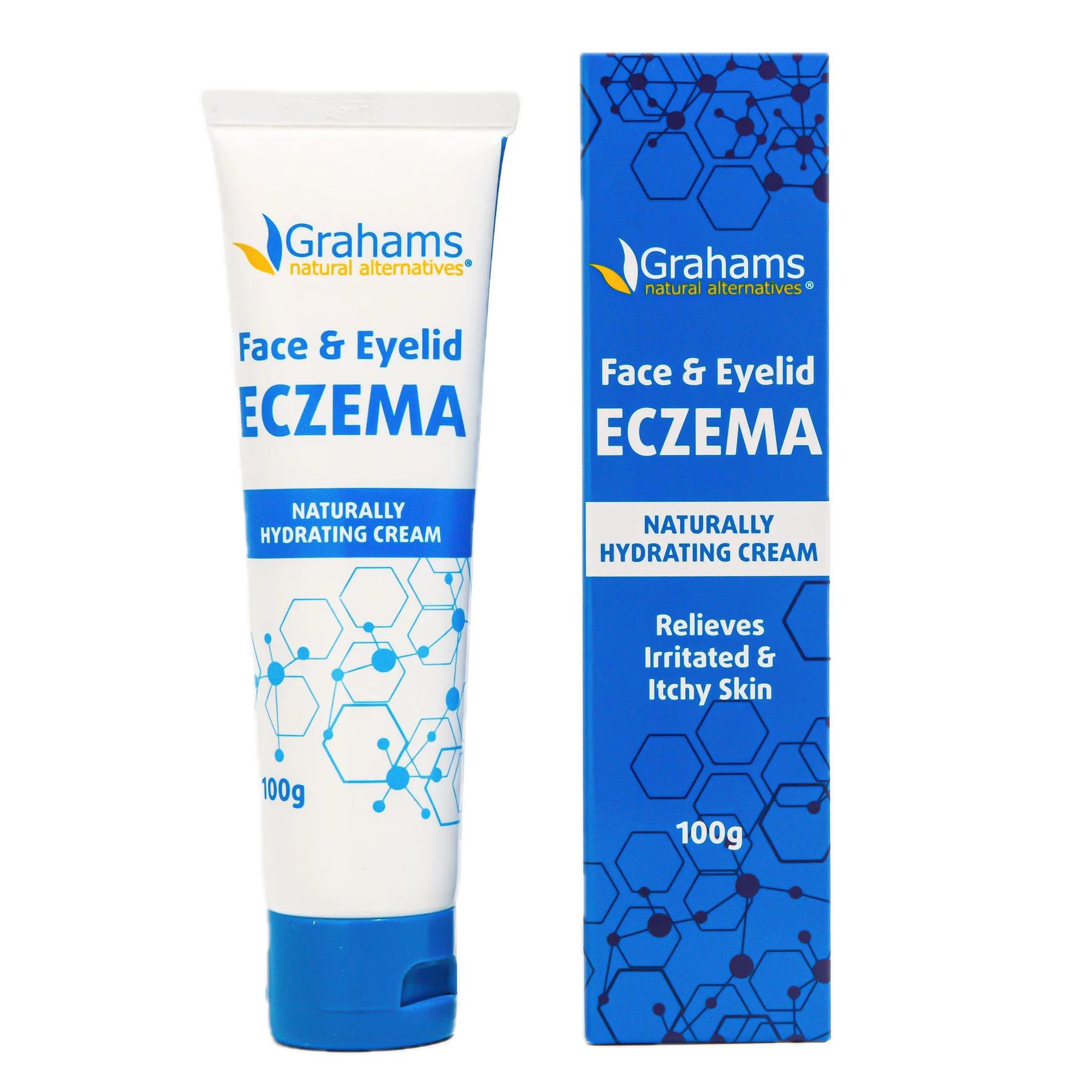 Grahams Natural Gesicht & Augenlid Ekzem Creme