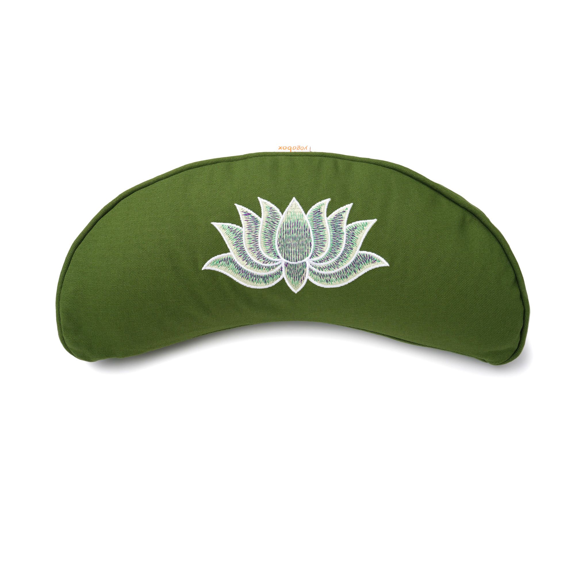 yogabox Yogakissen Halbmond Basic Lotus Stick multicolor - olivgrün 40 x 17 12,0 cm 1 St