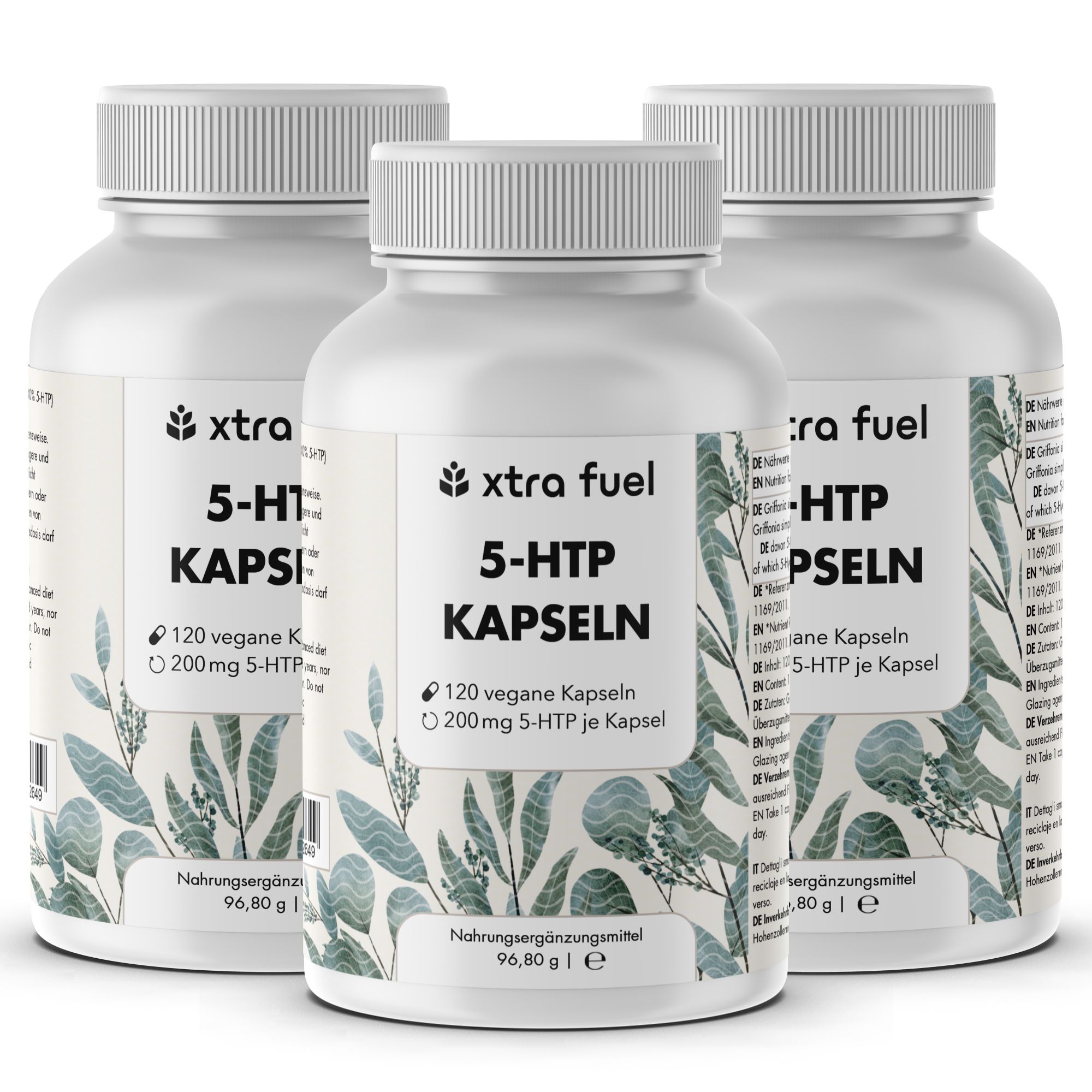 Xtra Fuel 5-Htp 200 - 30% Extrakt aus Griffonia Simplicifolia 291 g Kapseln