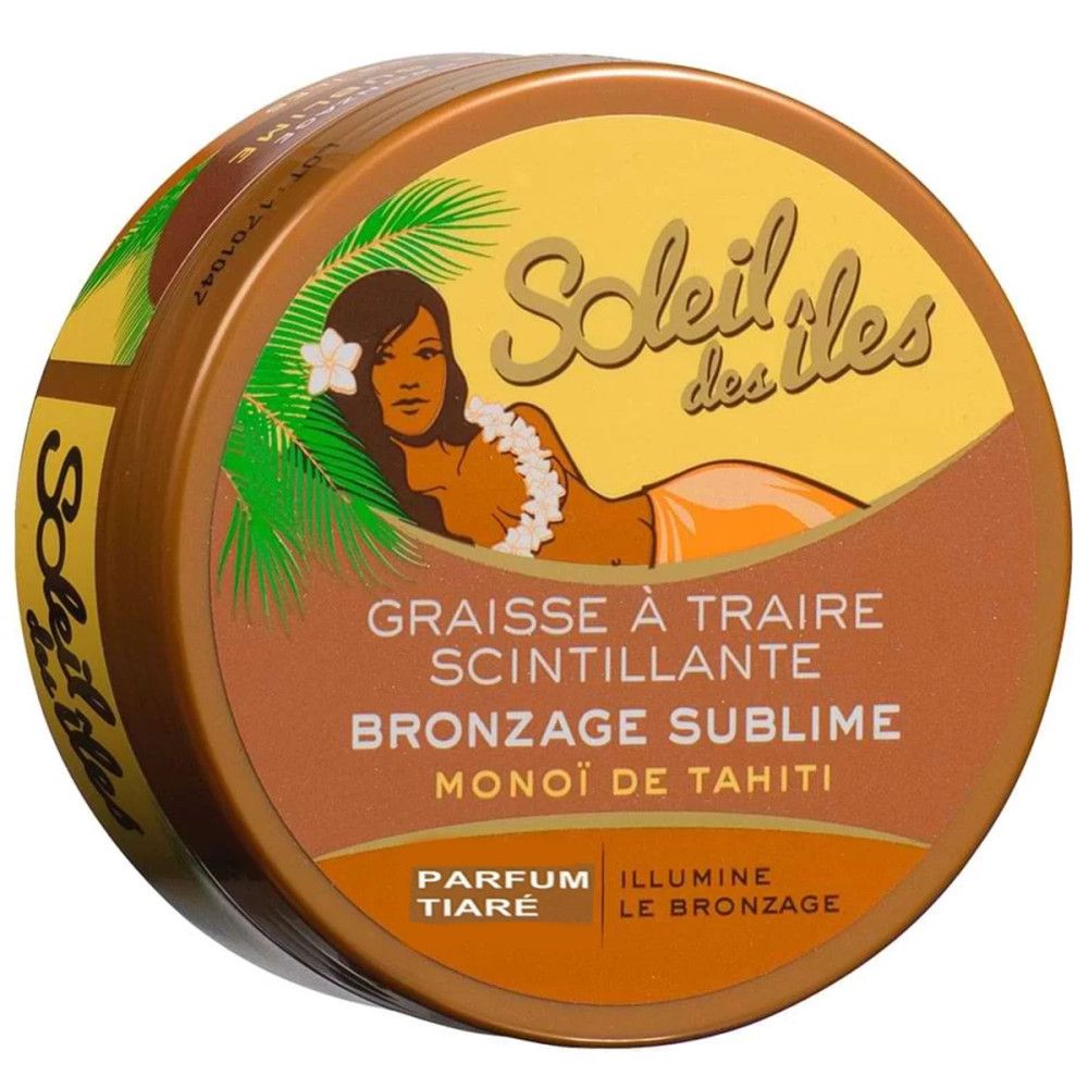 Soleil des Îles - Schimmernde Melkfett Sublime Bräune – Tiare Duft 150 ml