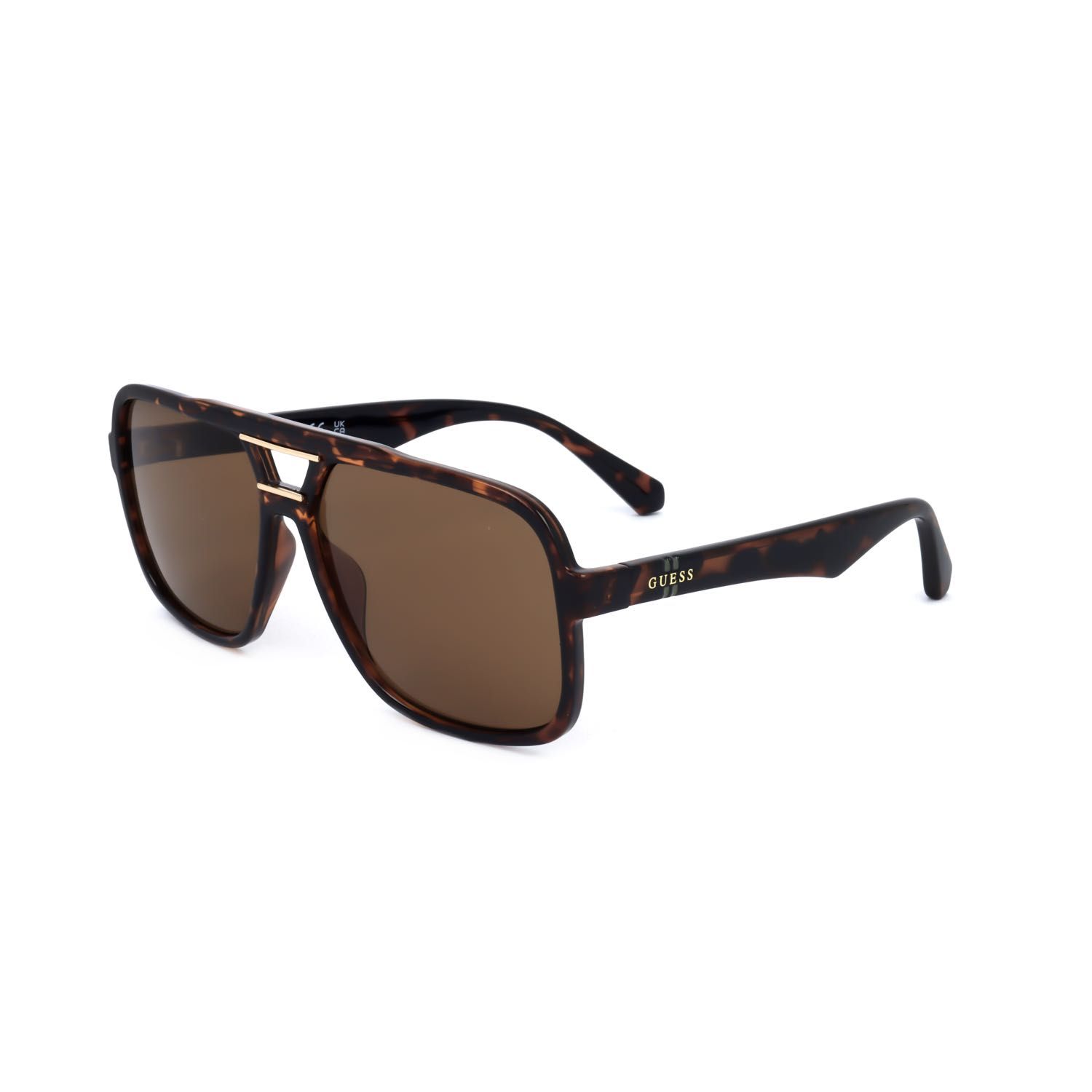 Guess Factory occhiali da sole uomo GF5125 mottled brown