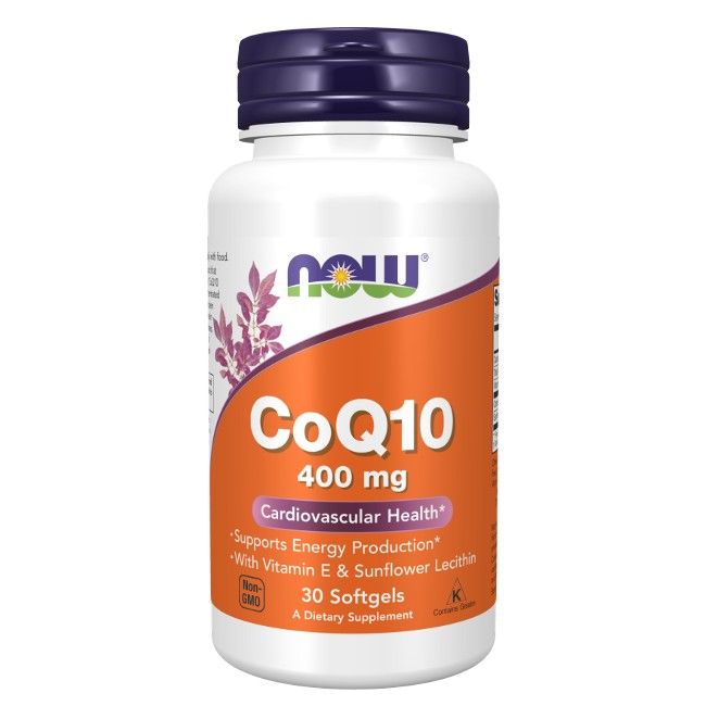 Now Foods Coenzym Q10 400 mg 30 Pc
