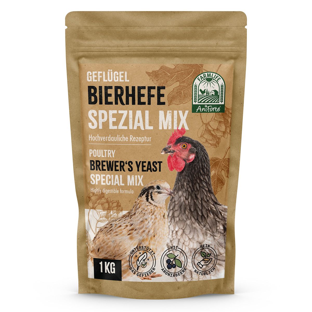 AniForte FarmLife Geflügel Bierhefe Spezial Mix