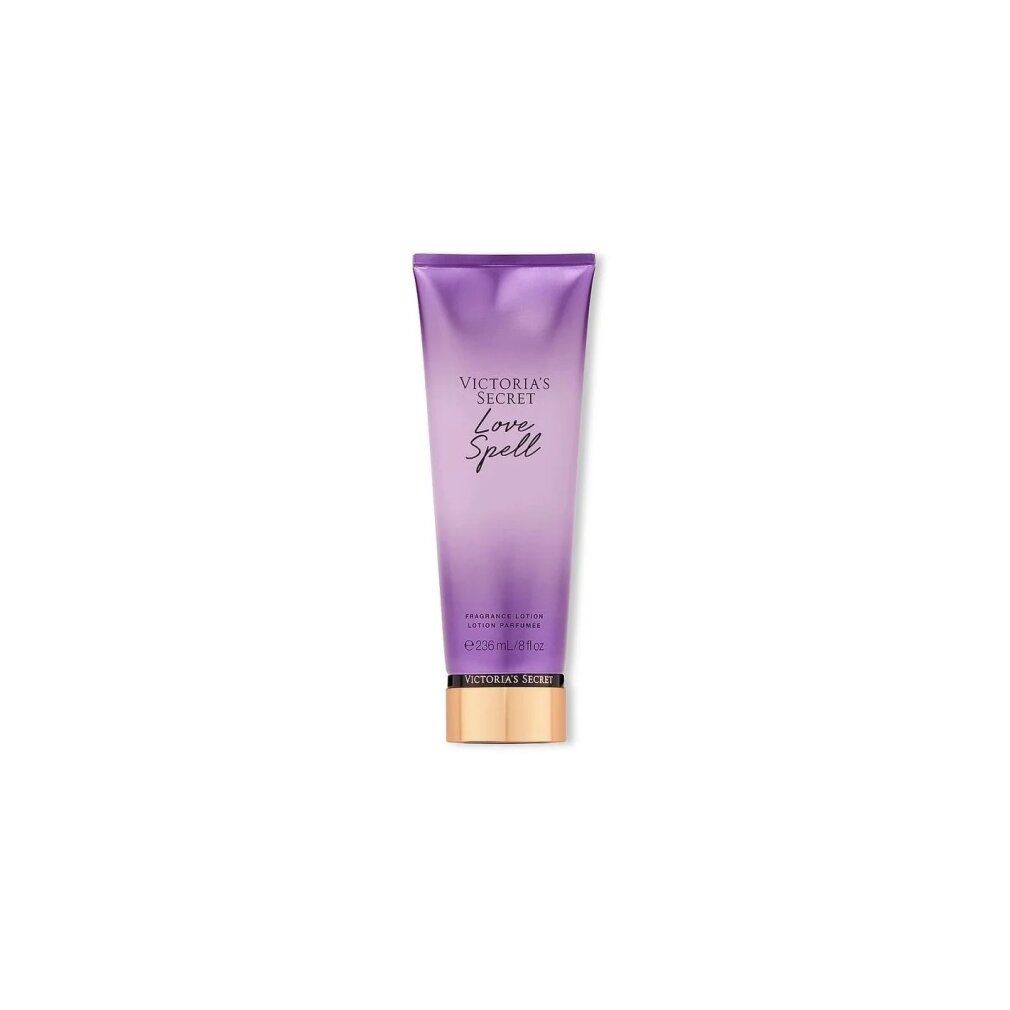 Victoria's Secret Love Spell Duftlotion in lila Tube. 236 ml / 8 fl oz.