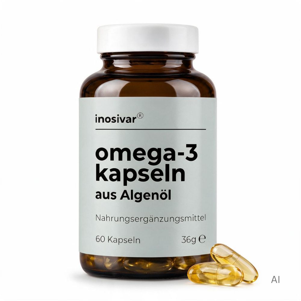 inosivar - Omega-3 Kapseln vegan mit Algenöl 60 St