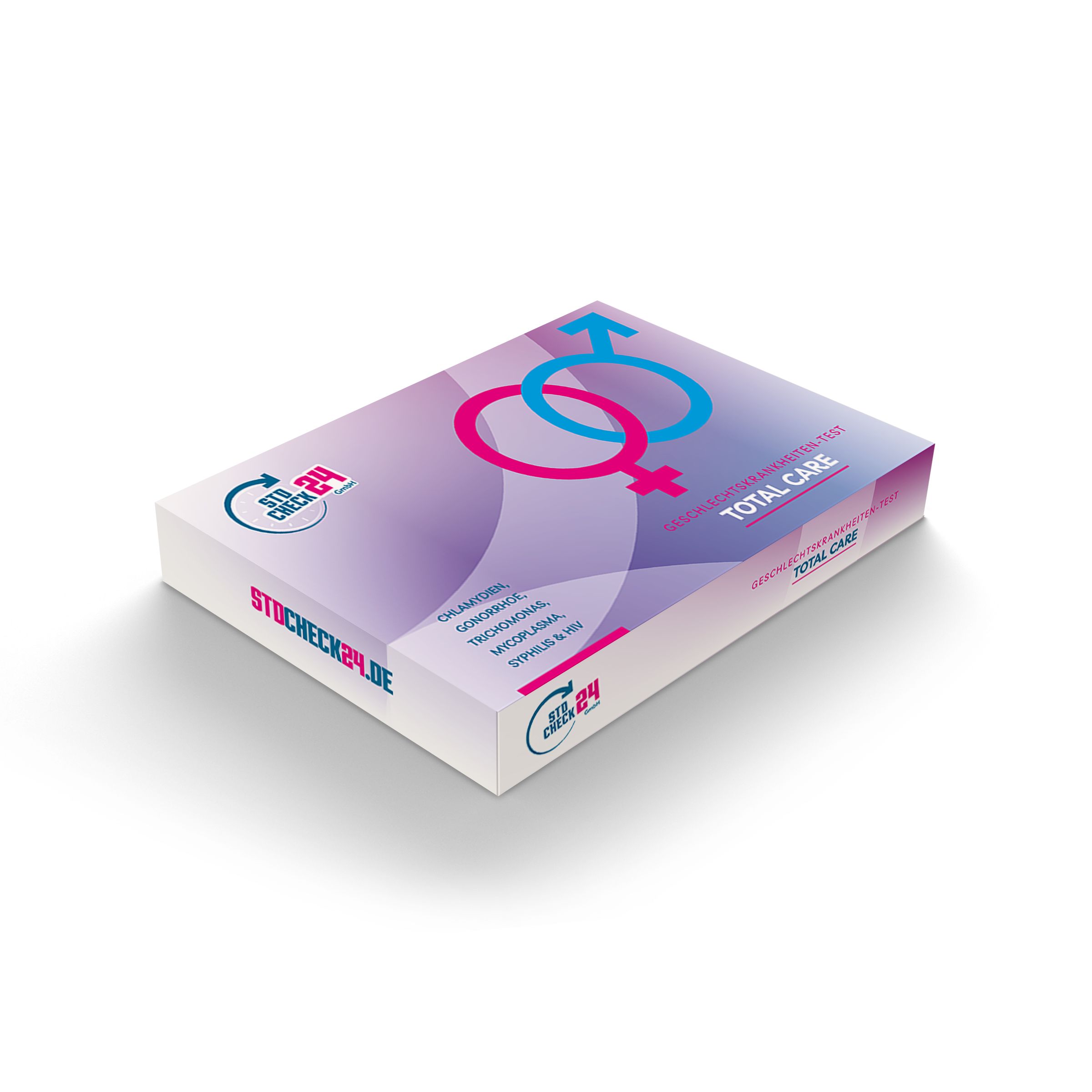 6-in-1-STI-Heimtest für Frauen anal auf Chlamydien, Gonorrhö, HIV und Syphilis