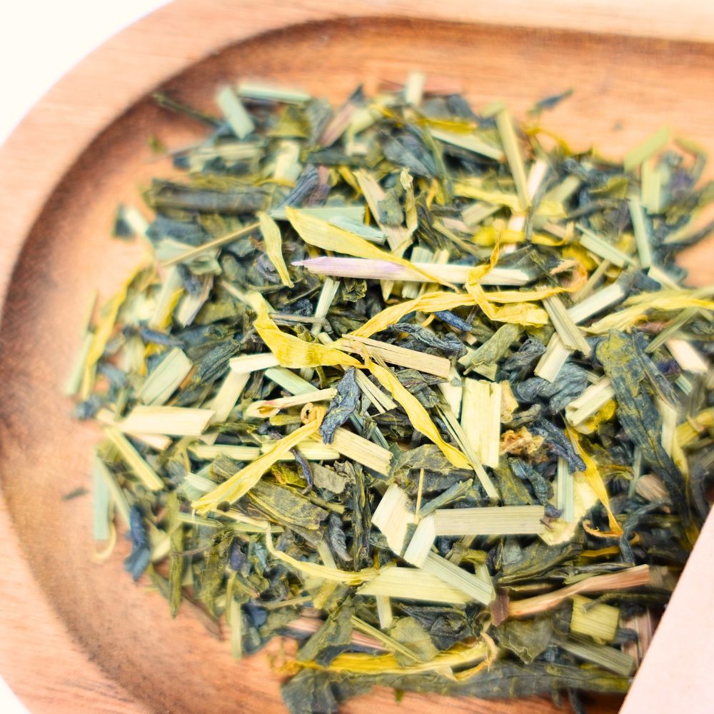 Grüner Tee Matcha Zitronengras