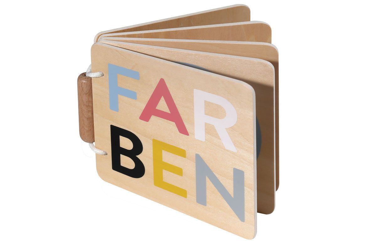Kindsgut Holzbuch Farben