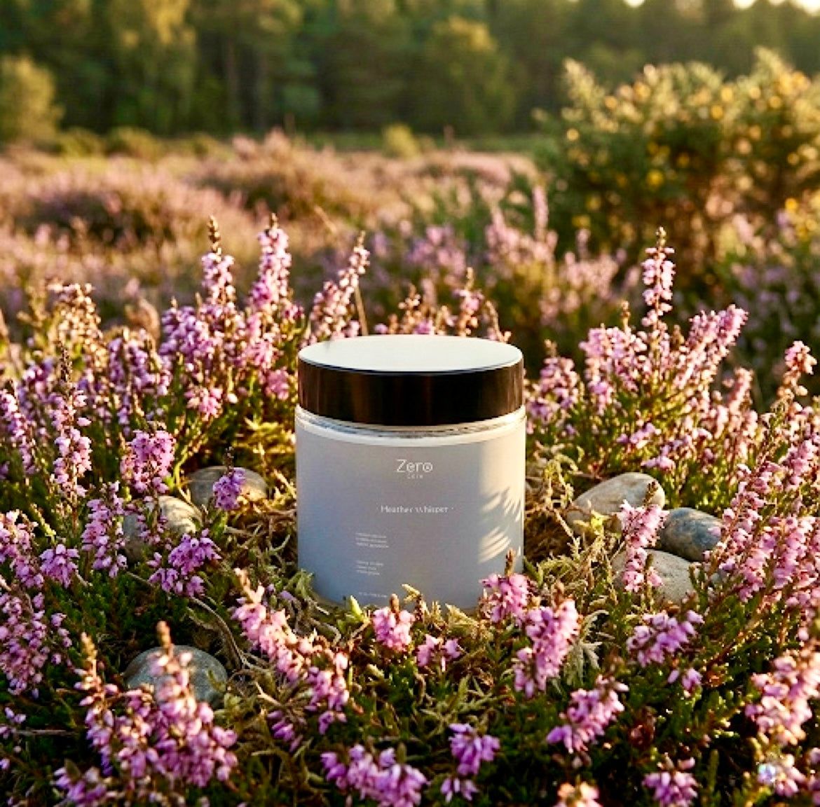 Zero Skin Sojawachskerze "Heather Whisper", entspannend und harmonisierend für Wohlfühlmomente