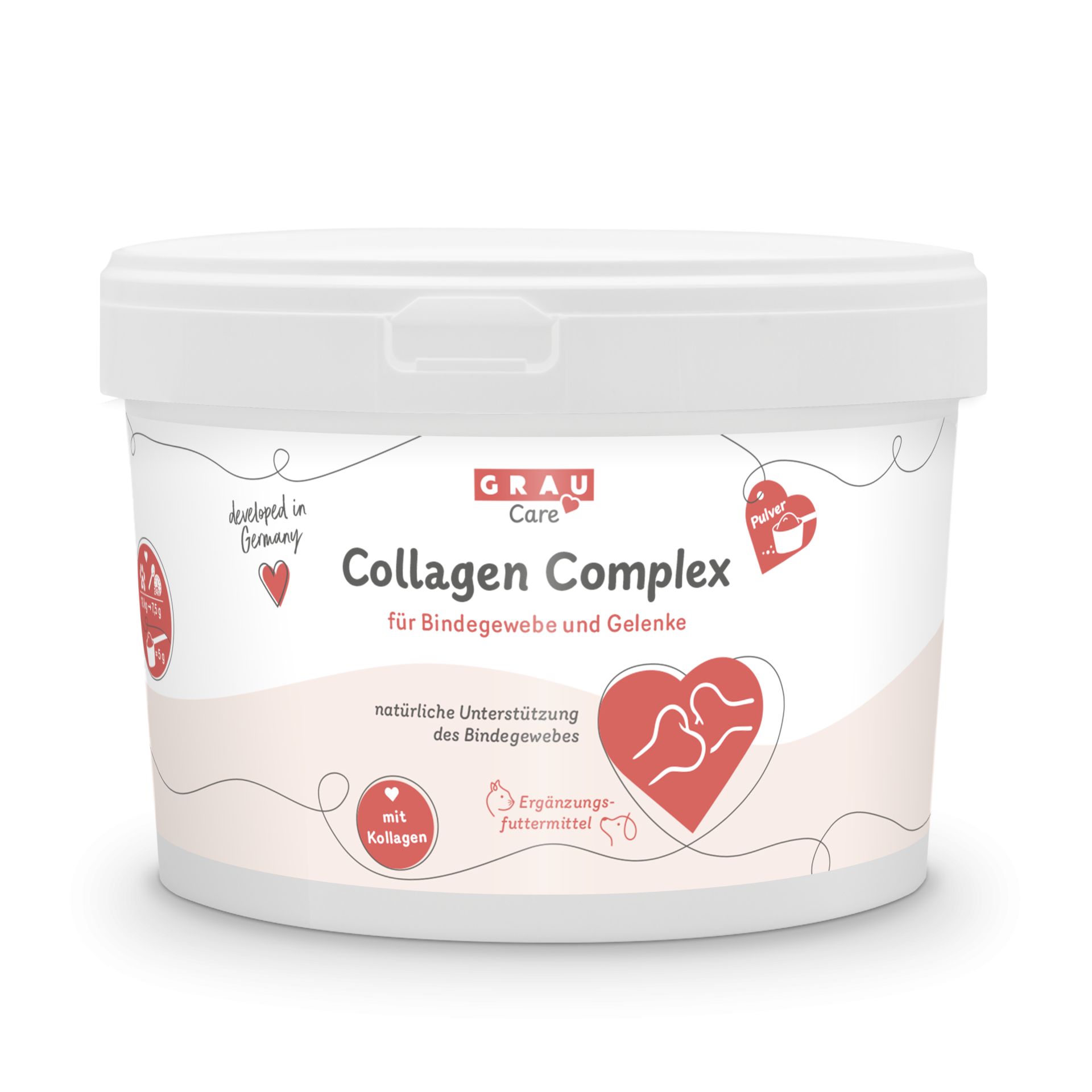 Grau Hund & Katze - Collagen Complex 2 kg Pulver