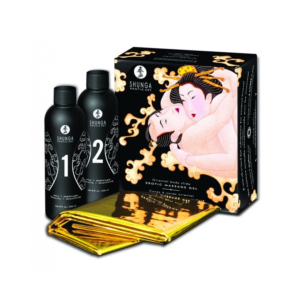 Massage-Set "Oriental Body Slide" | Shunga