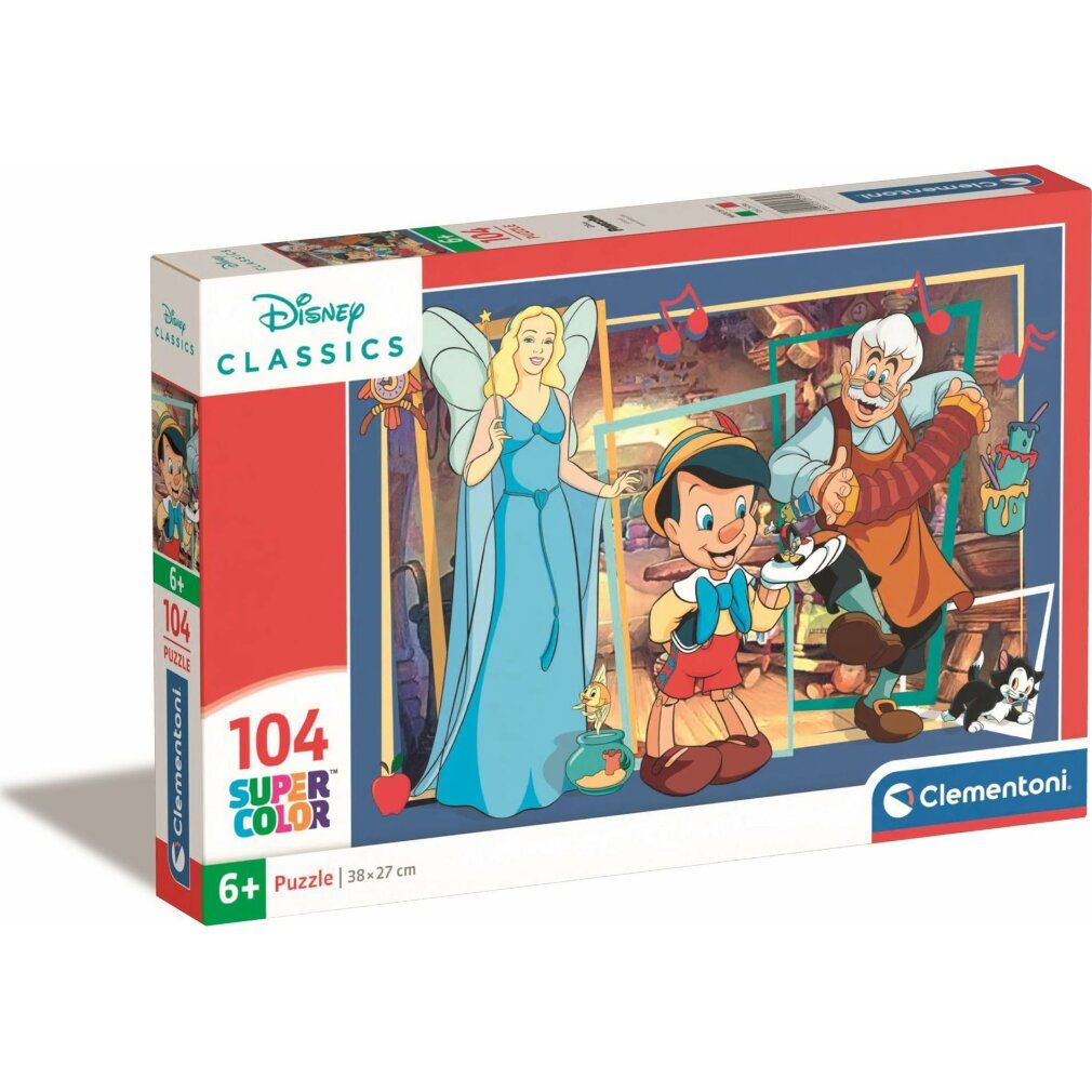 Disney Pinocchio-Puzzle 104teilig