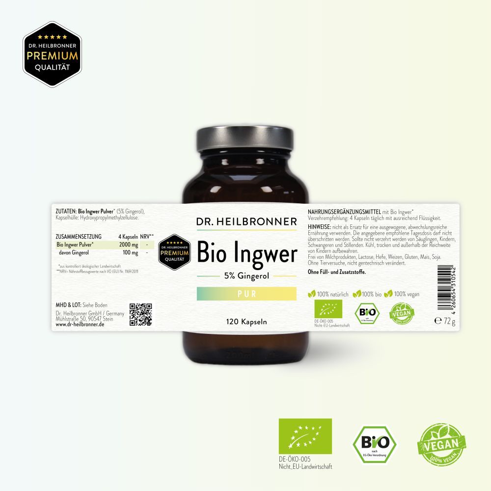 Bio-Ingwer Kapseln
