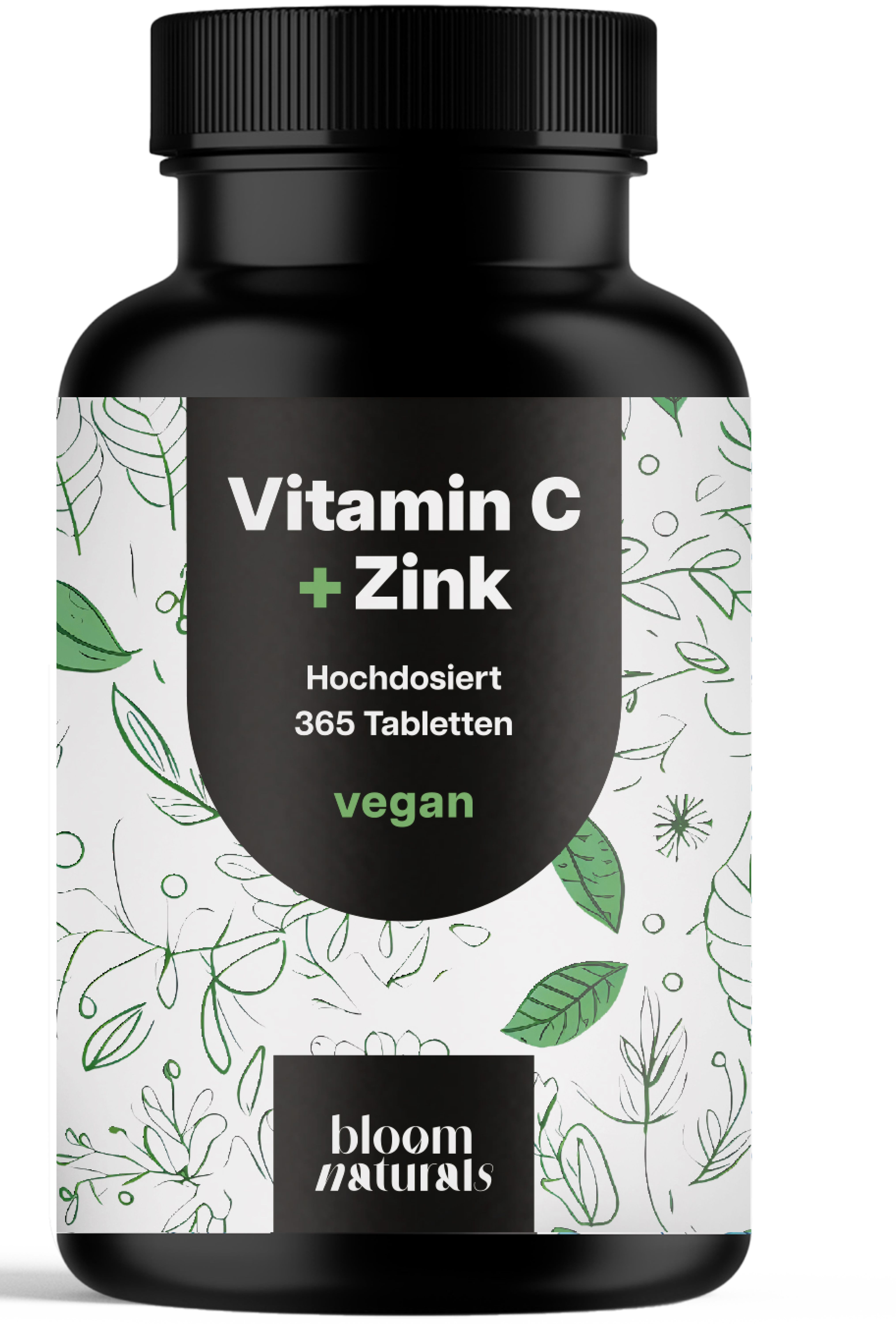 Bloom Naturals Vitamin C Zink Tabletten