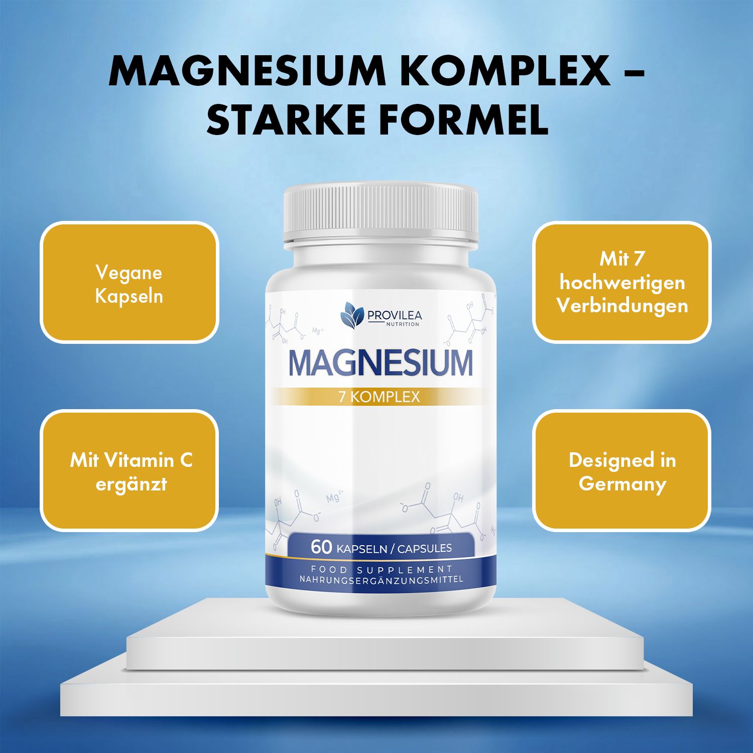 Provilea Nutrition Magnesium 7 Komplex Kapseln