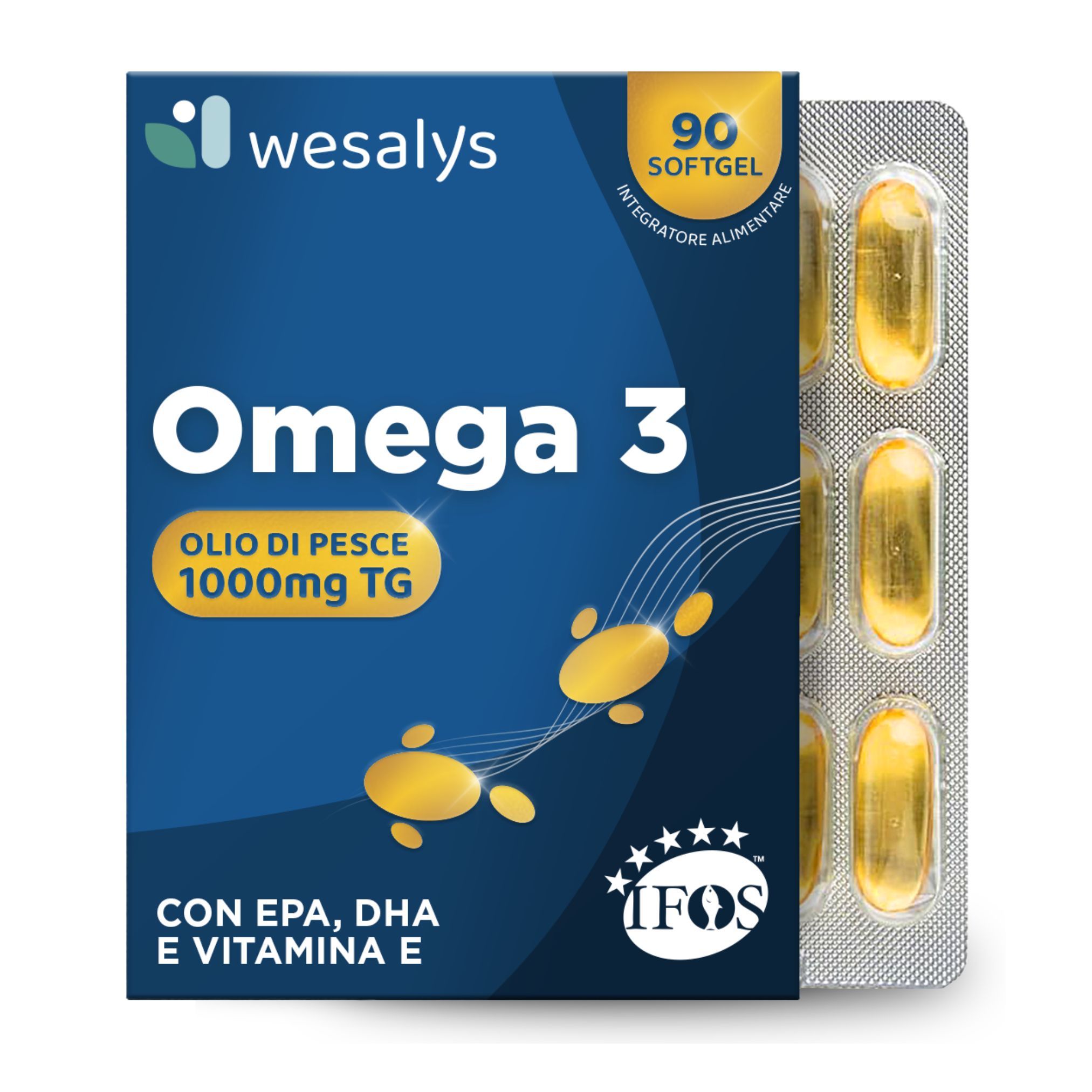 Omega 3 WESALYS® - Certificazione IFOS 5 stelle