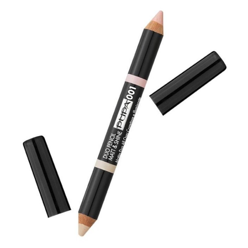 PUPA MILANO DUO PENCIL MATT & SHINE BEIGE 001