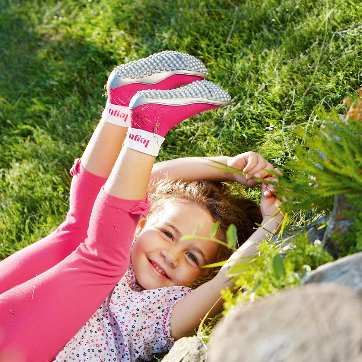 Leguano Leguanito Barfußschuh Gesundheitsschuh für Kinder Pink