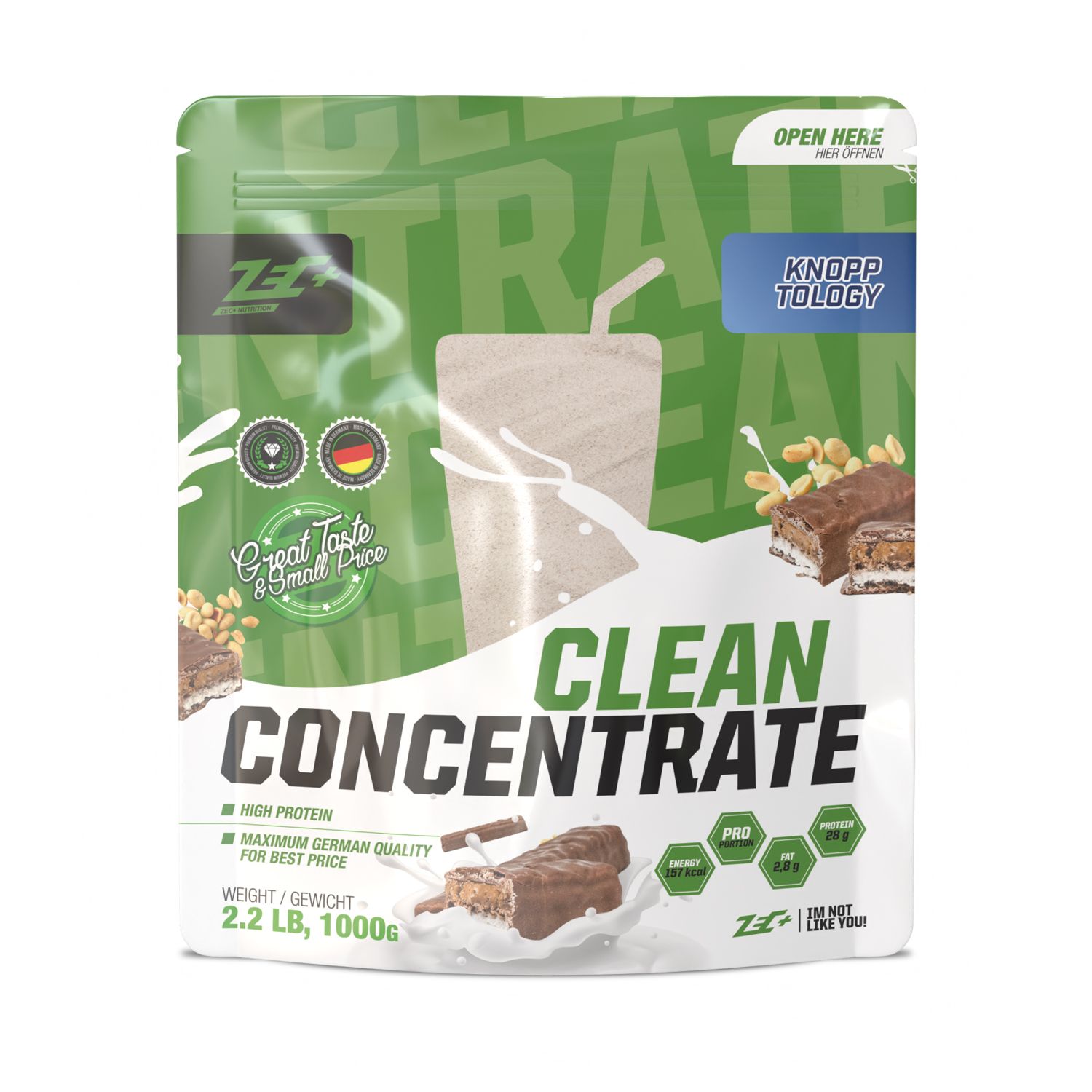 ZEC+ CLEAN CONCENTRATE Protein/ Eiweiß Knopptology