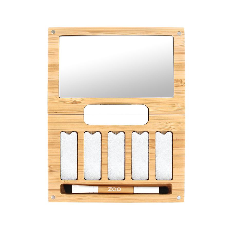 ZAO Make-up Bambù box Five Ricaricabile