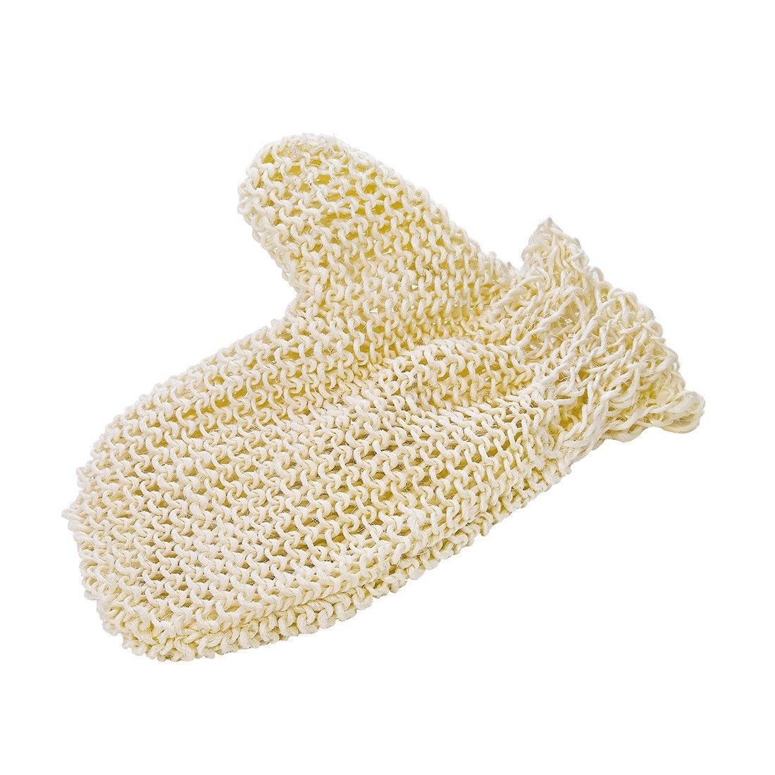 Sisal-Handschuh Peelinghandschuh fein