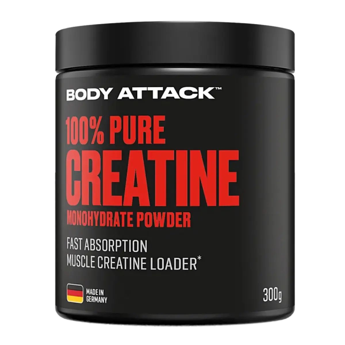 Body Attack 100 Pure Creatine 300 g