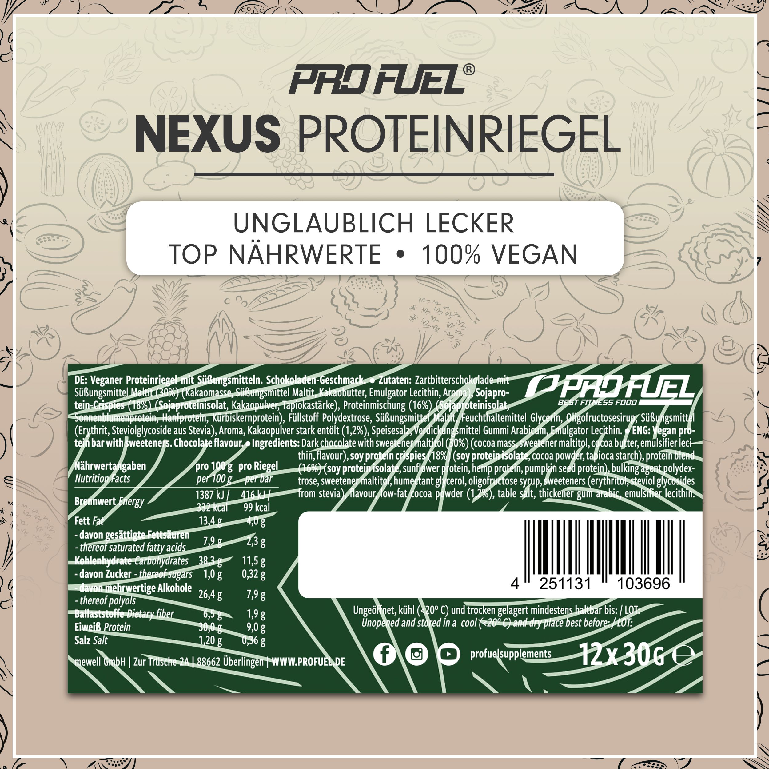 ProFuel - NEXUS Proteinriegel - Double Choco Crispy