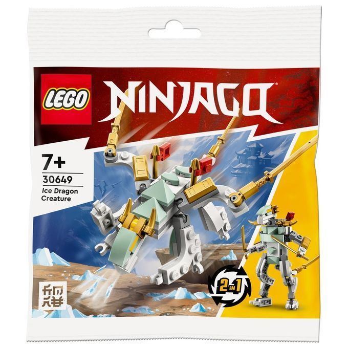 LEGO NINJAGO 30649 Drago di Ghiaccio