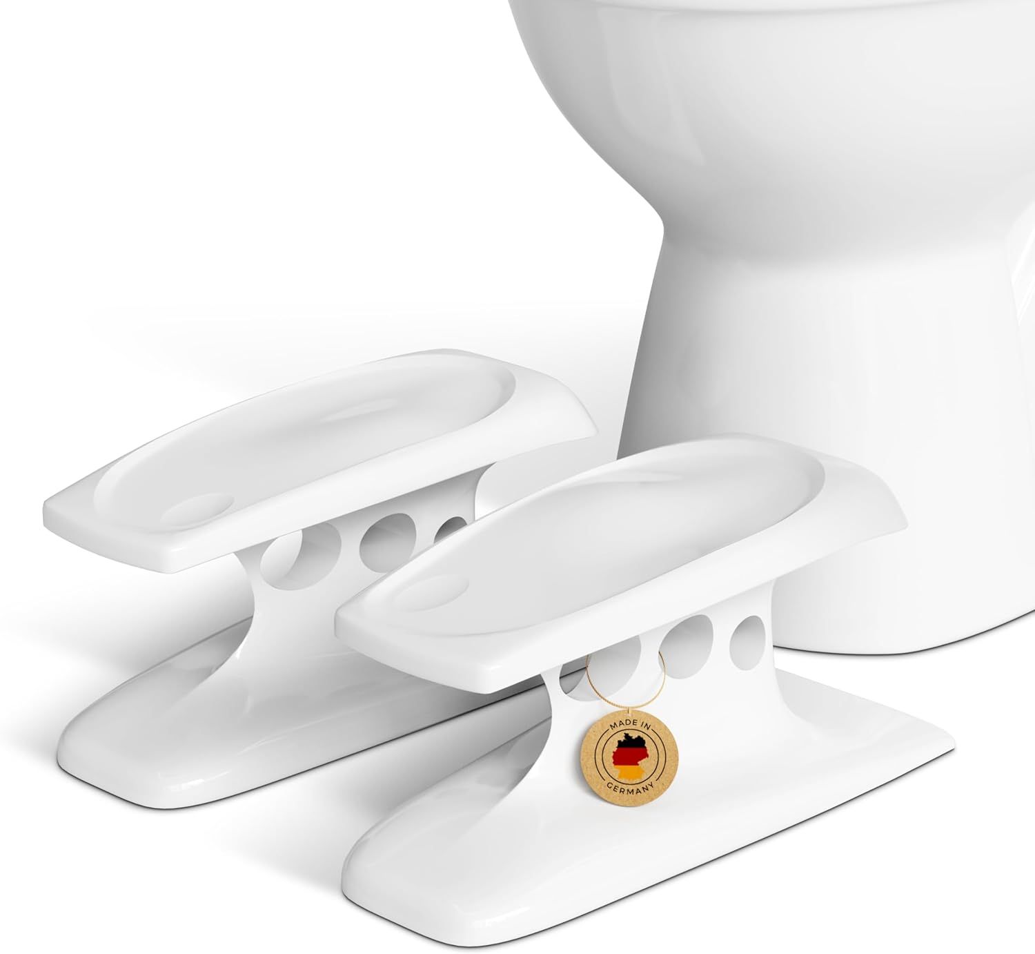 Original Dr. Berger Ralax Toilettenhocker, Weiß