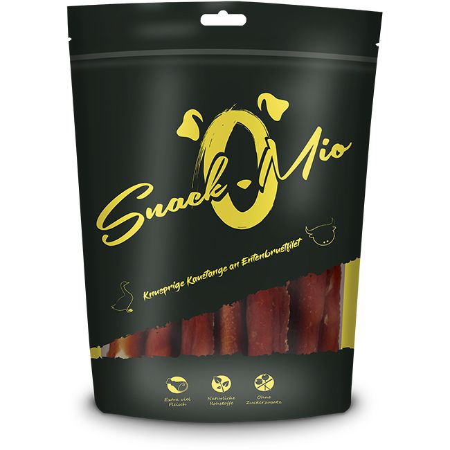 SnackOMio - Knusprige Kaustange an Entenbrustfilet