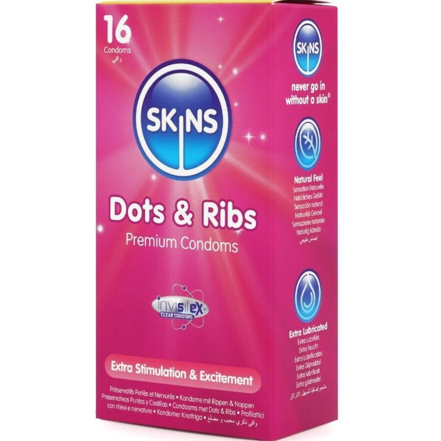 Skins - Dots & Ribs - Premium-Kondome