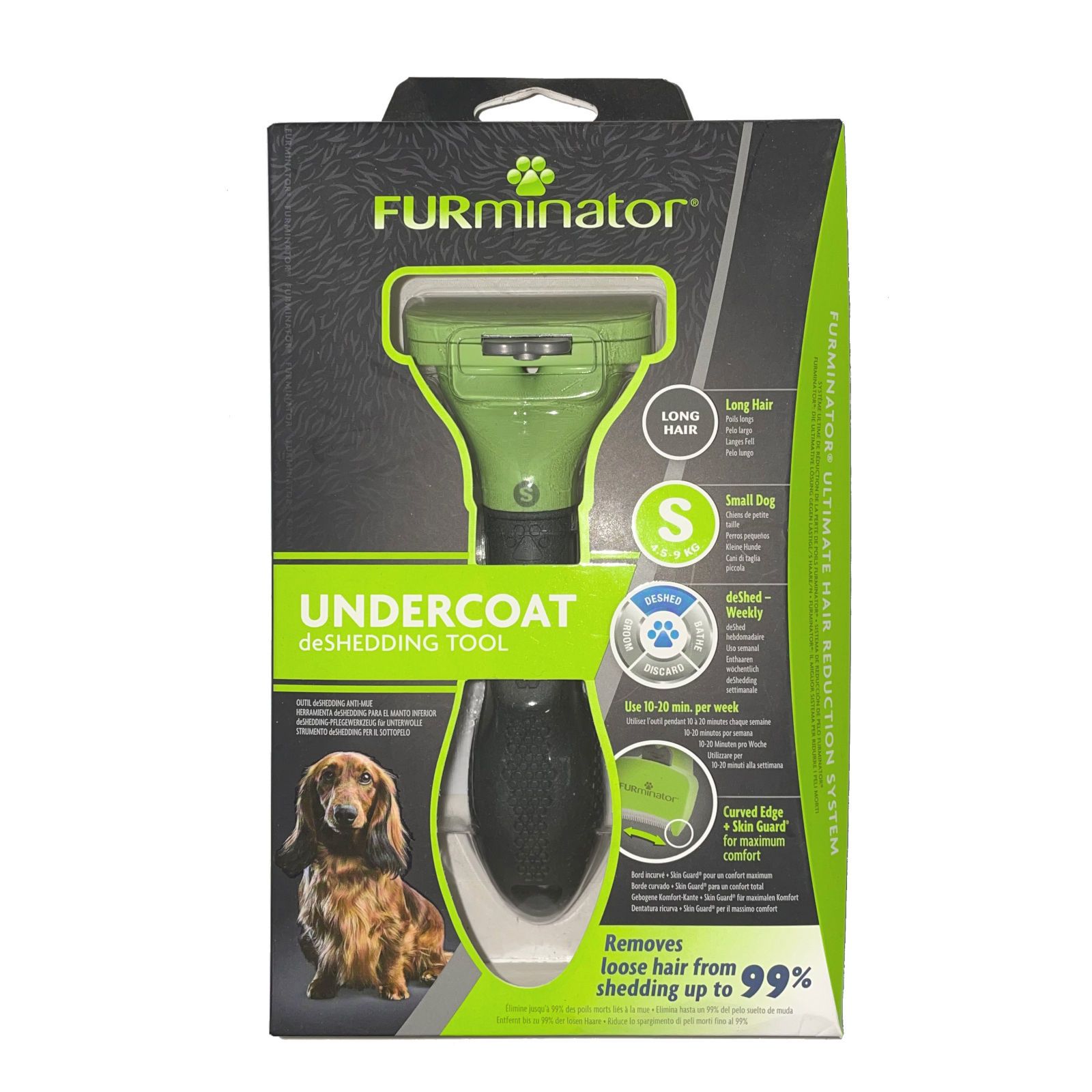 FURminator für langhaarige kleine Hunde - Pflegewerkzeug