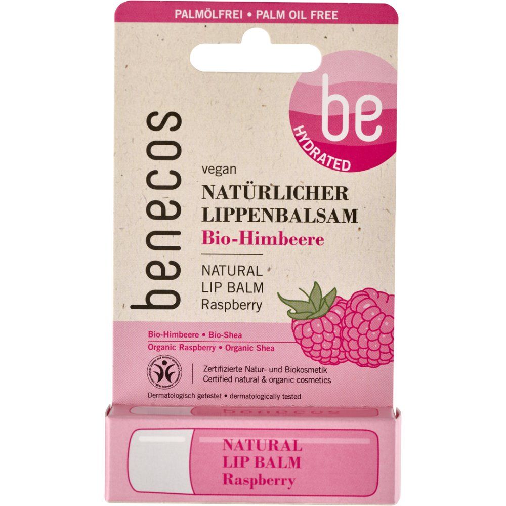 Benecos Lip Balm raspberry 4,8 g