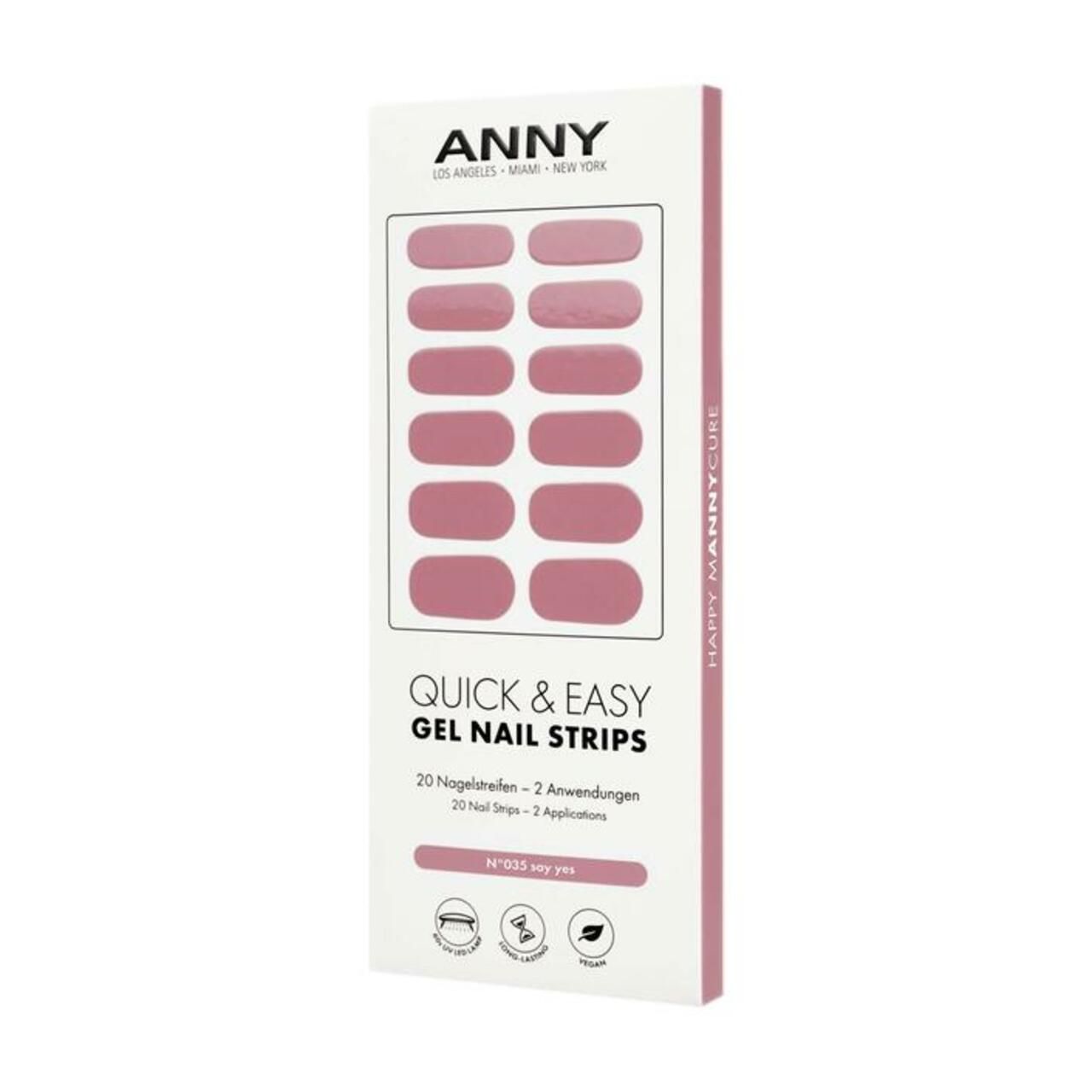 Anny, Quick &#38; Easy Gel Nail Strips