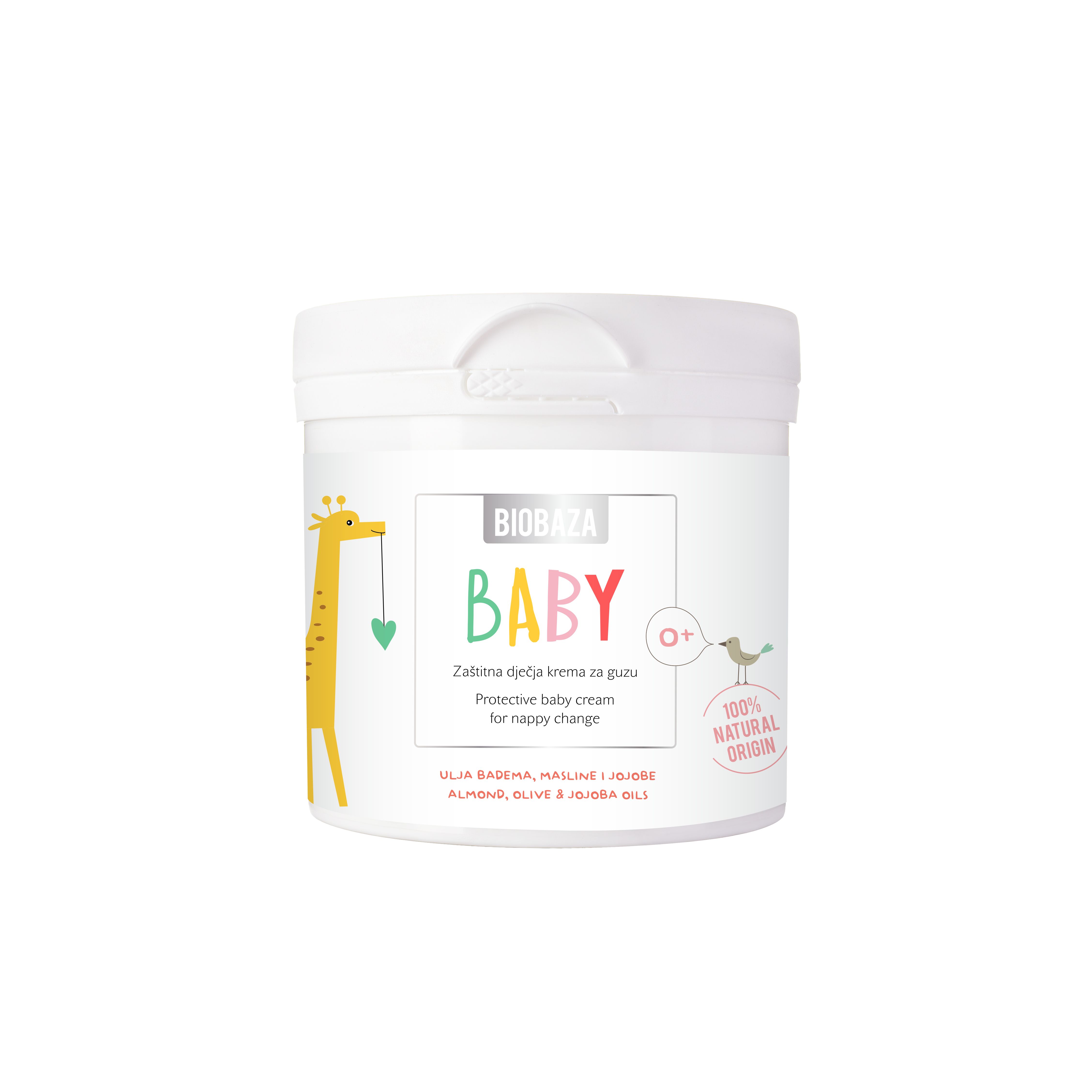 Bioabaza pflegende Windelcreme 550 ml