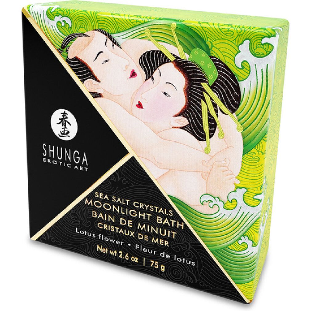 Shunga - Oriental Crystal Bath Salt Single Use Lotus Flower