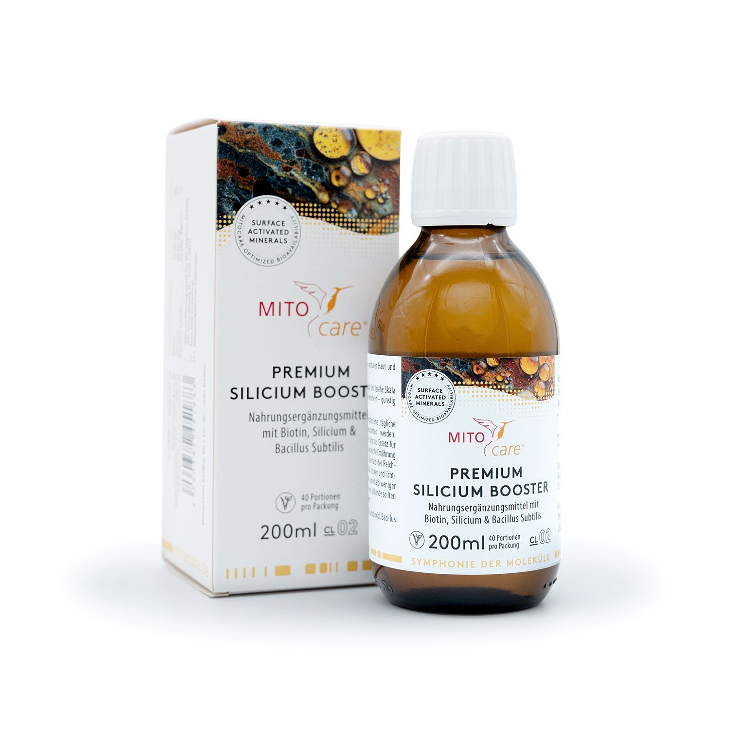 Mitocare Premium Silicium Booster Flüss.z.Einn. 200 ml Flüssigkeit zum Einnehmen