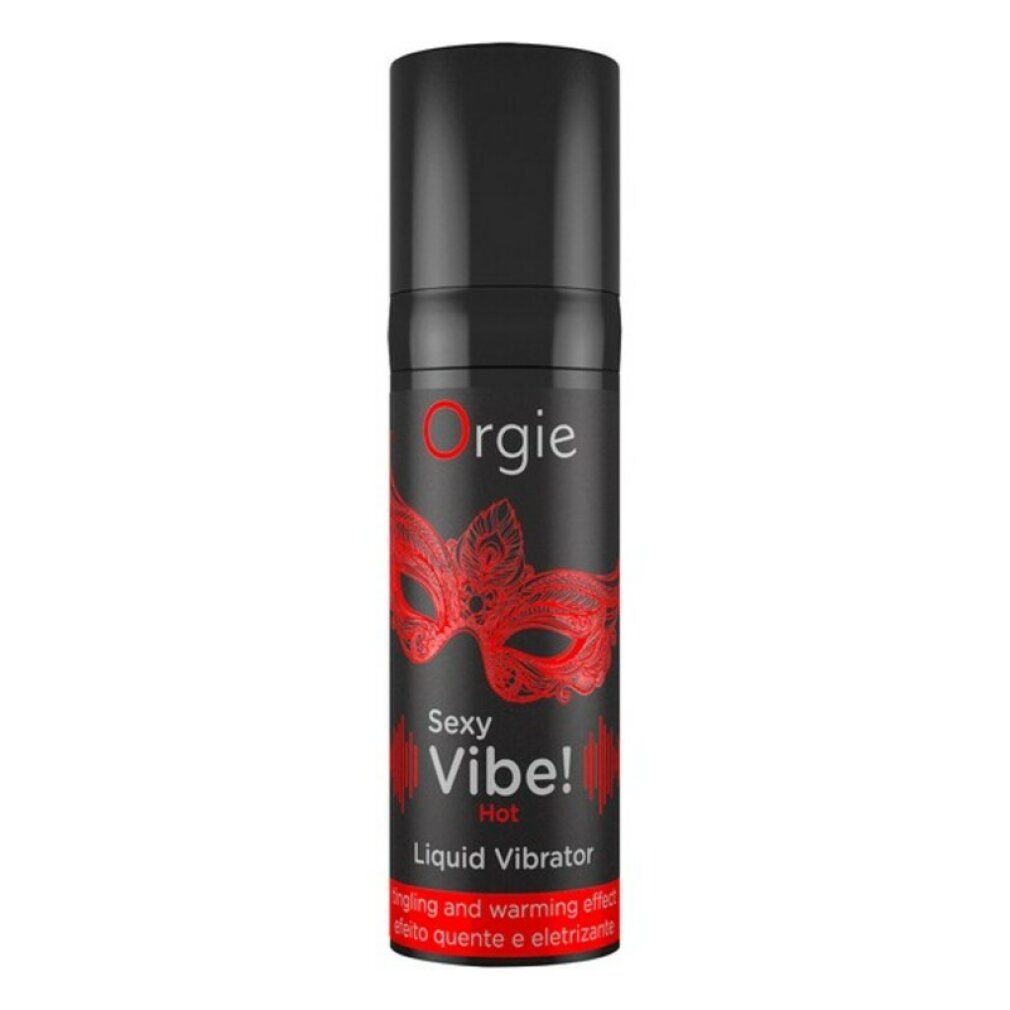 Stimulationsgel „Sexy Vibe!“ mit Wämeeffekt | Mit leckerem Aroma | Orgie