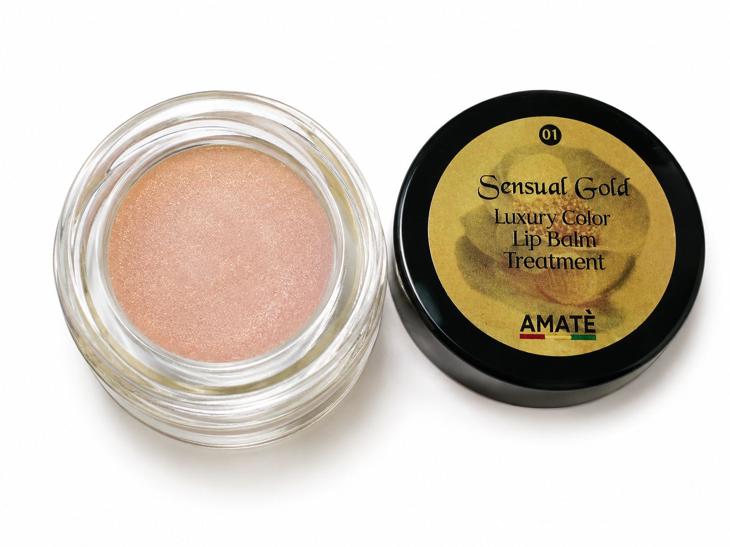 Amatè Balsamo labbra colorato Sensual Gold